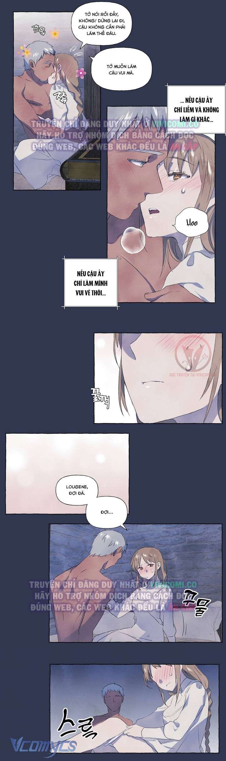 [18+] Chàng Sói Ngốc Và Nàng Thủ Thư Chapter 4 - Next Chapter 5