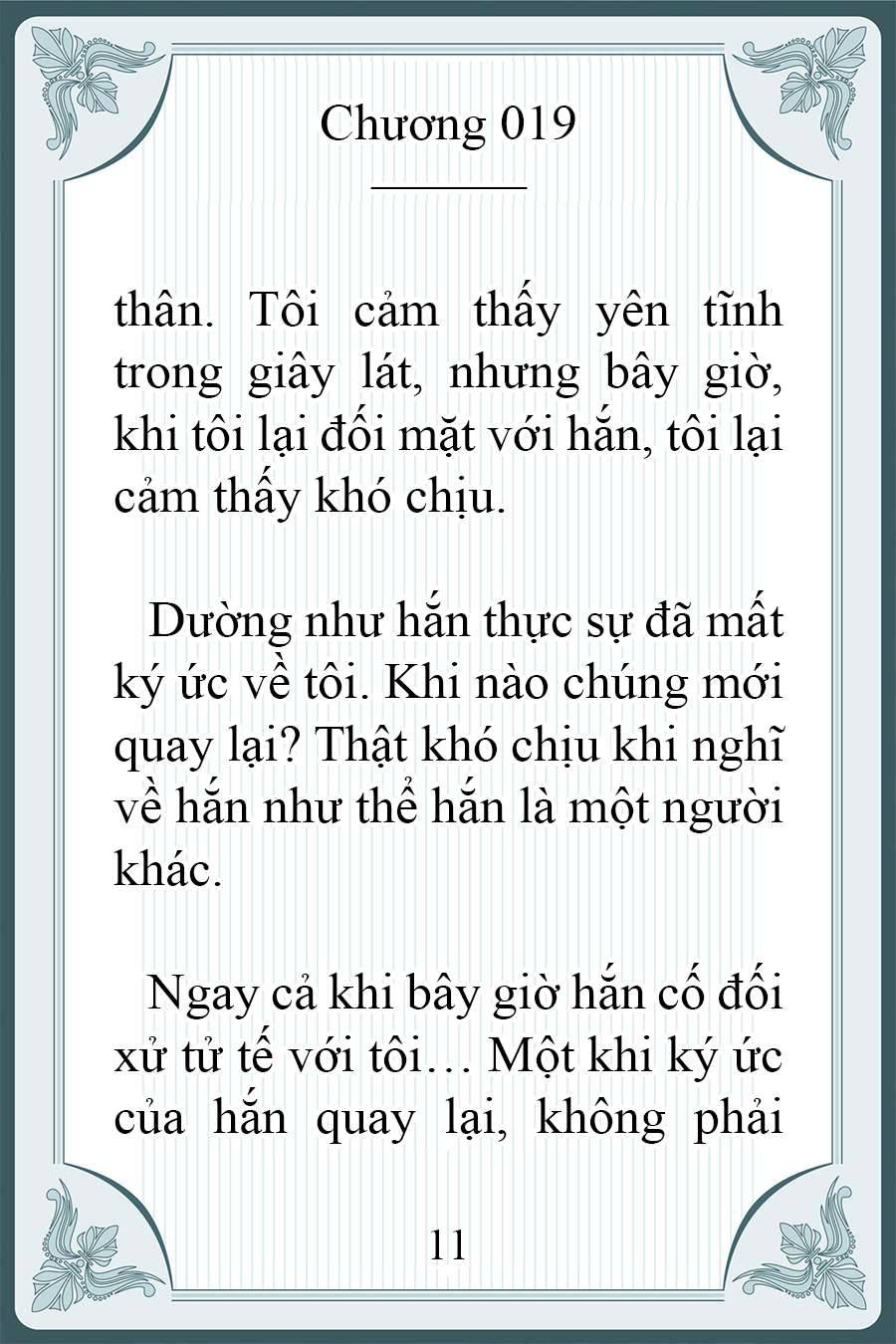 [Novel] Người Chồng Ghét Tôi Đã Mất Trí Nhớ Chap 19 - Trang 2