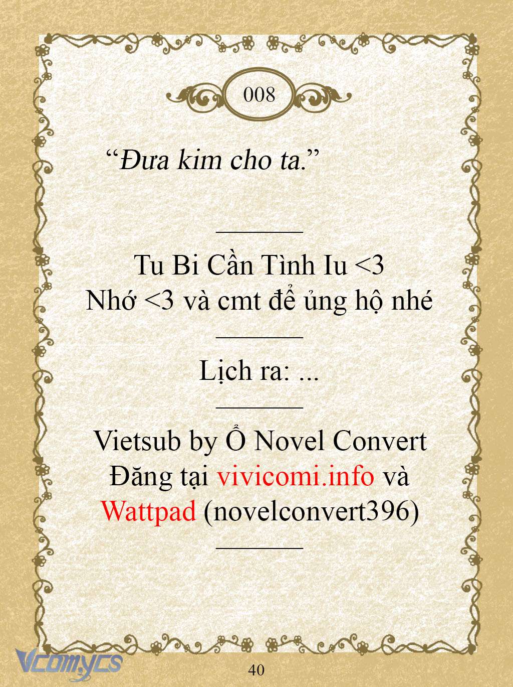 [Novel] Kẻ Phản Diện Được Định Phải Chết Chap 8 - Trang 2