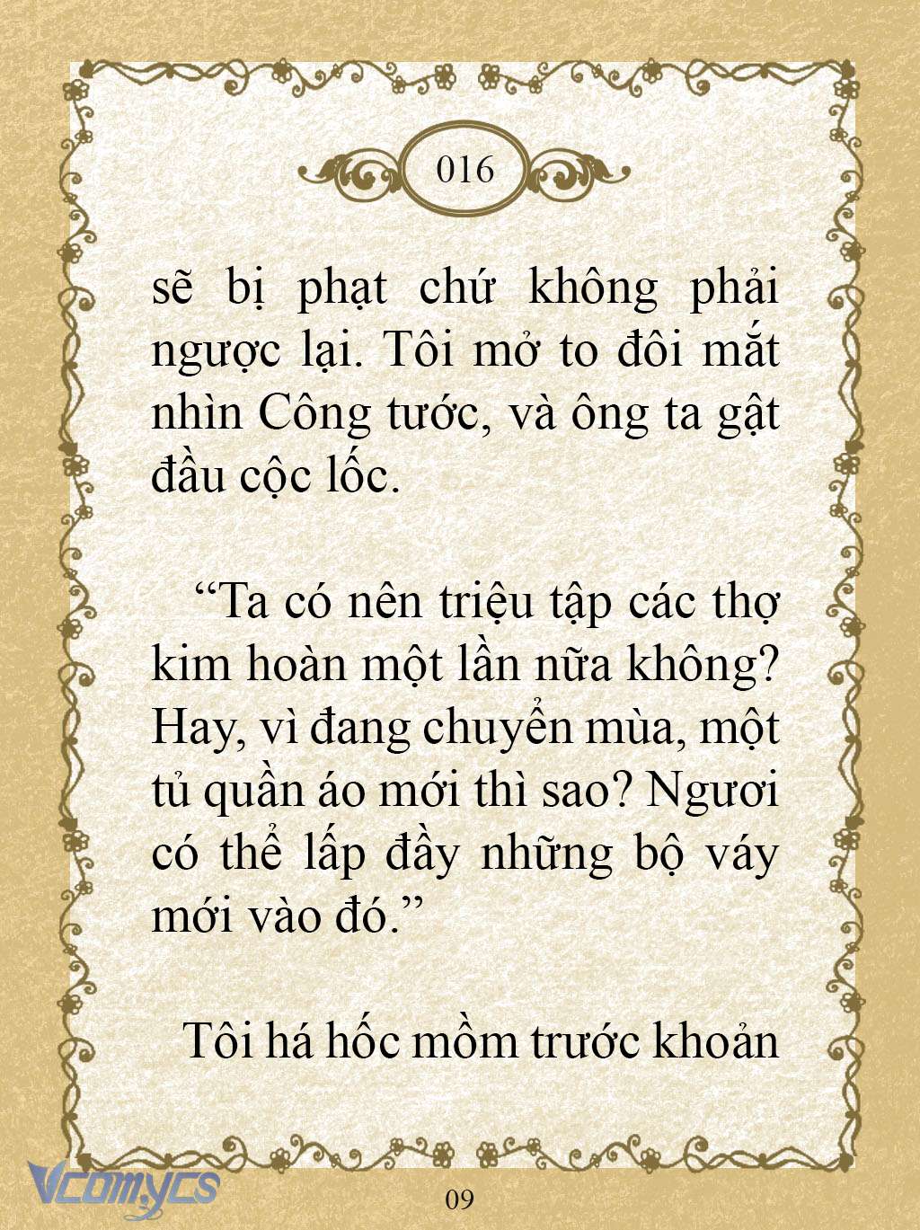 [Novel] Kẻ Phản Diện Được Định Phải Chết Chap 16 - Trang 2