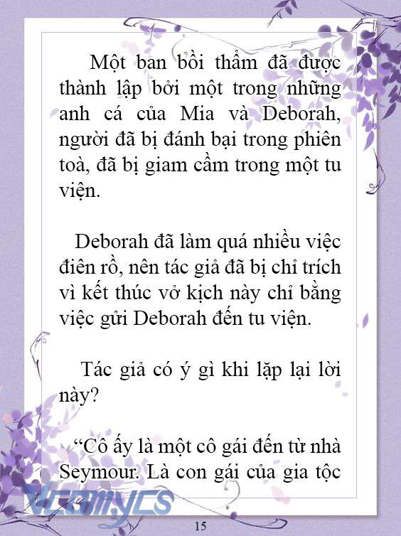 [Novel] Làm Ác Nữ Bộ Không Tốt Sao? Chap 4 - Trang 2