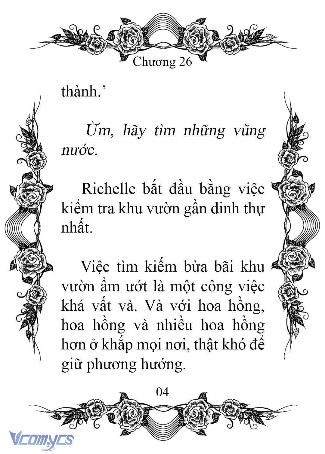 [Novel] Chào Mừng Đến Với Dinh Thự Hoa Hồng Chap 26 - Trang 2