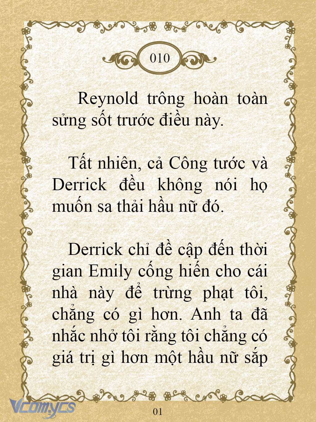 [Novel] Kẻ Phản Diện Được Định Phải Chết Chap 10 - Trang 2