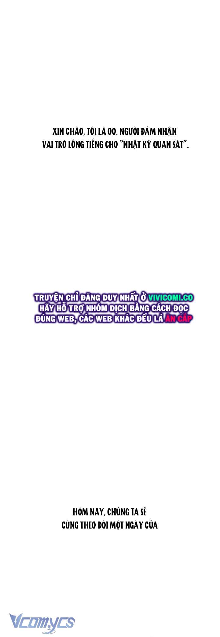 [18+] Nhật Ký Quan Sát Chap 9 - Trang 2