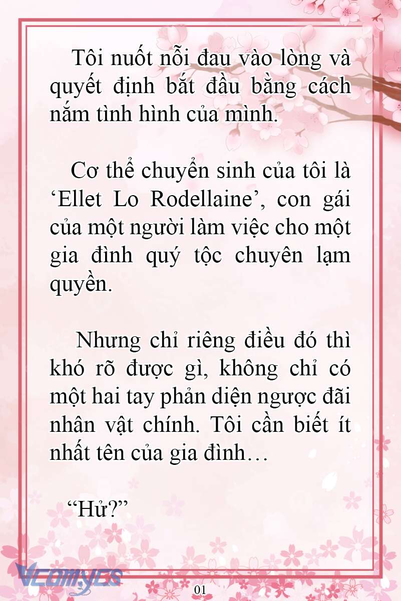 [Novel] Đặc Quyền Của Người Chuyển Sinh Chap 2 - Trang 2
