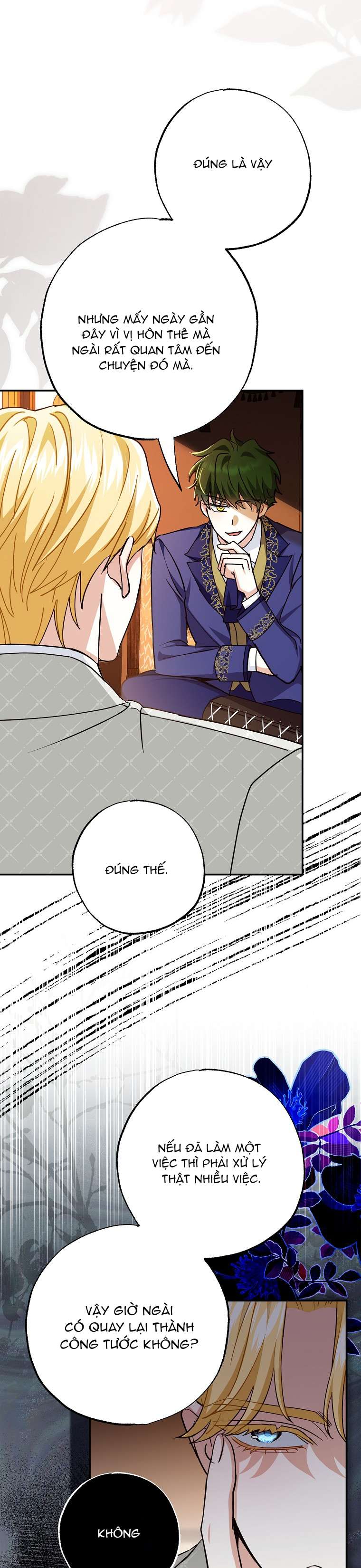 Vị Hôn Phu Phản Diện Cản Trở Con Đường Hoa Của Tôi Chap 4 - Trang 4