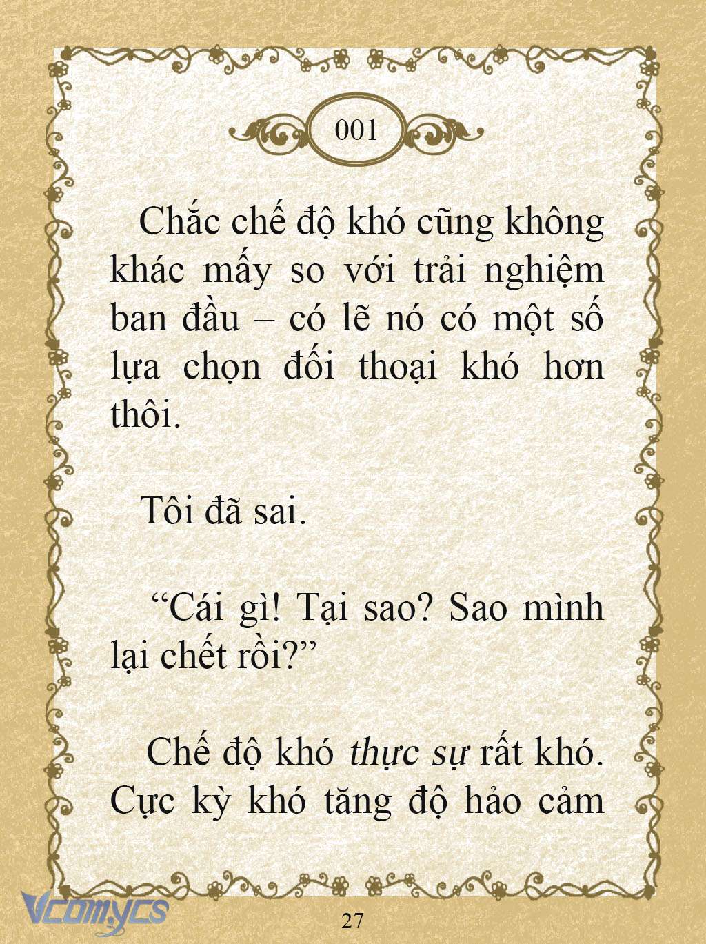 [Novel] Kẻ Phản Diện Được Định Phải Chết Chap 1 - Next Chap 2