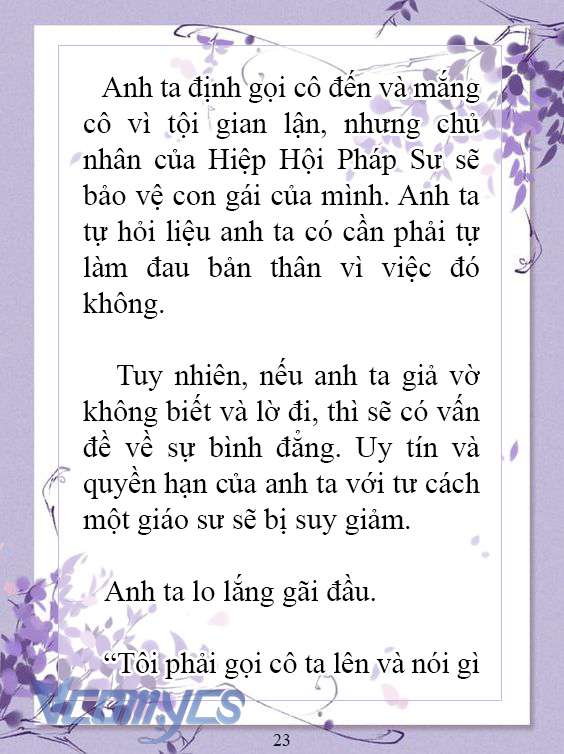 [Novel] Làm Ác Nữ Bộ Không Tốt Sao? Chap 21 - Trang 2