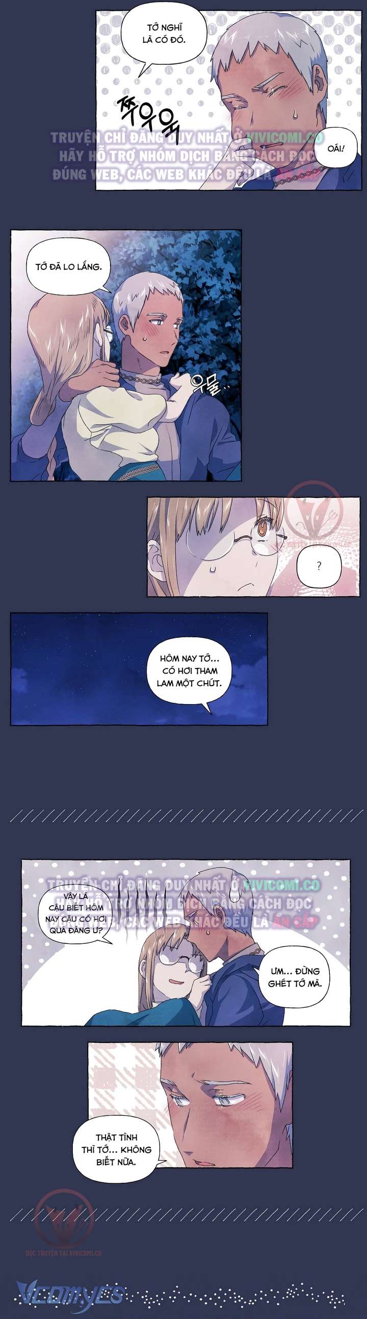 [18+] Chàng Sói Ngốc Và Nàng Thủ Thư Chap 34 - Trang 3