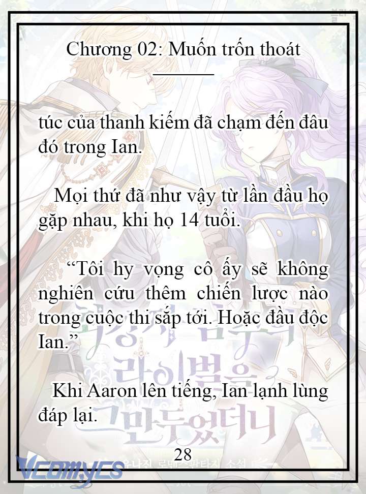 [Novel] Tôi Không Còn Là Đối Thủ Của Nam Chính Chap 2 - Trang 2