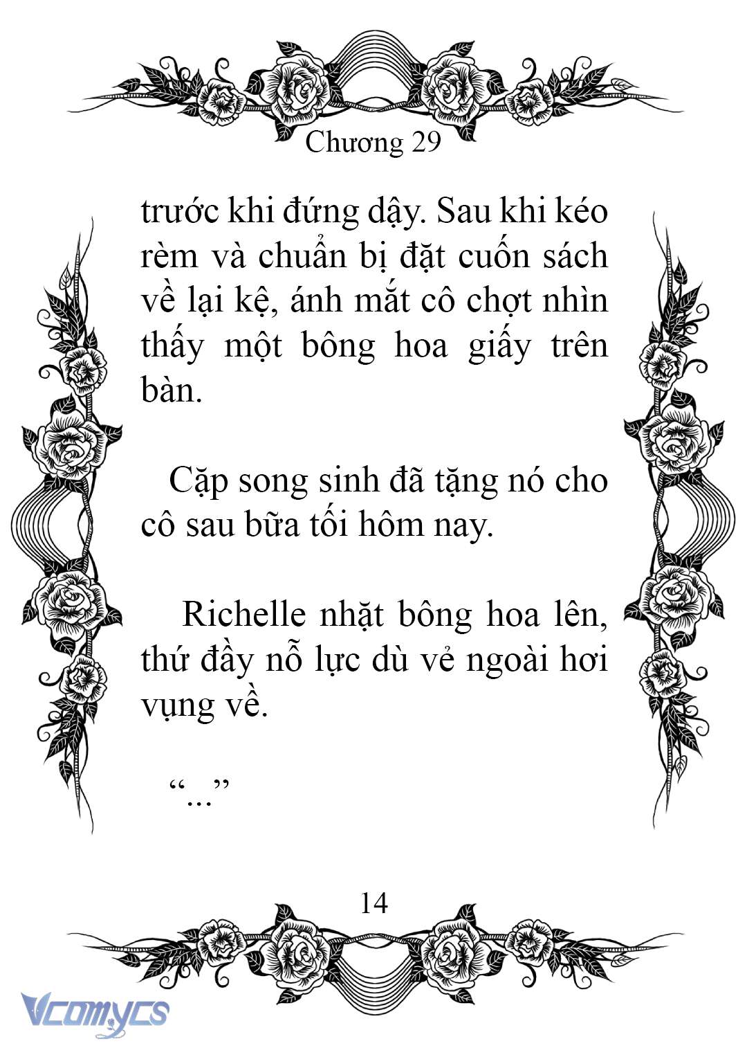 [Novel] Chào Mừng Đến Với Dinh Thự Hoa Hồng Chap 29 - Trang 2