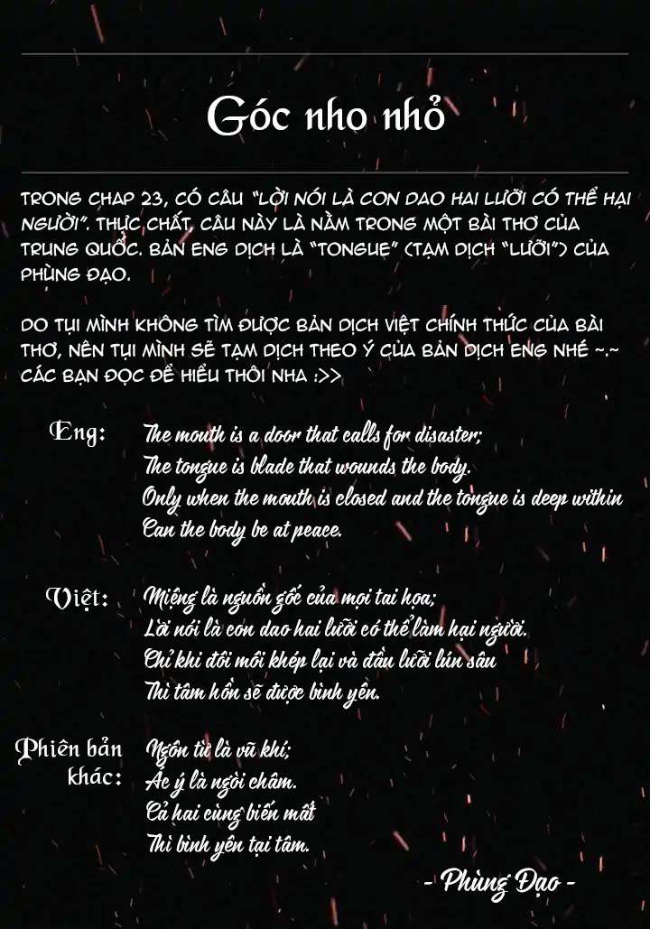 Vương Tử Huyền Bí Chapter 23 - Trang 4