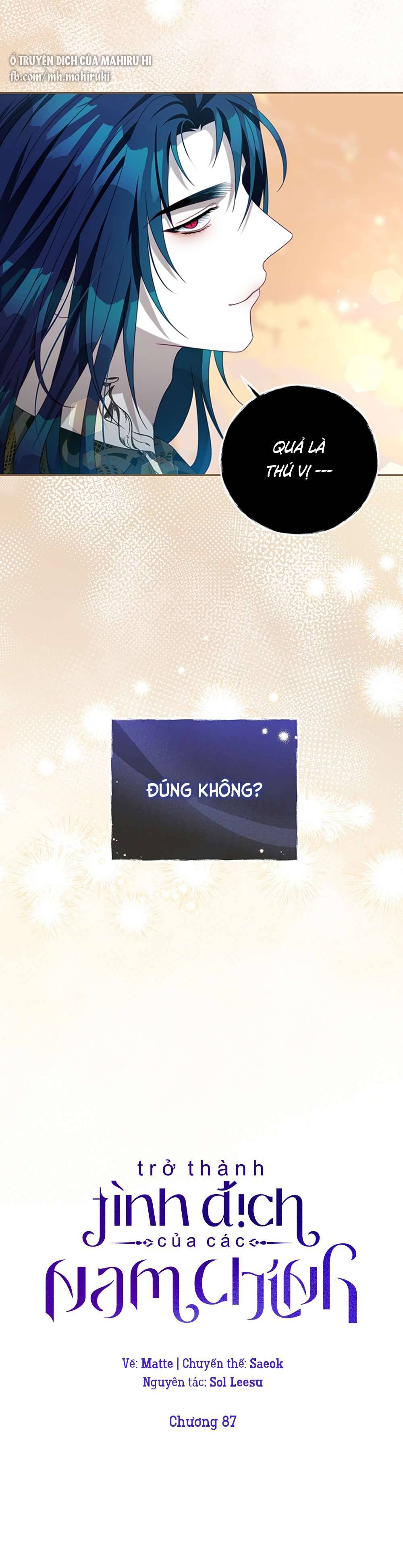 Trở Thành Tình Địch Của Các Nam Chính Chapter 87 - Trang 3