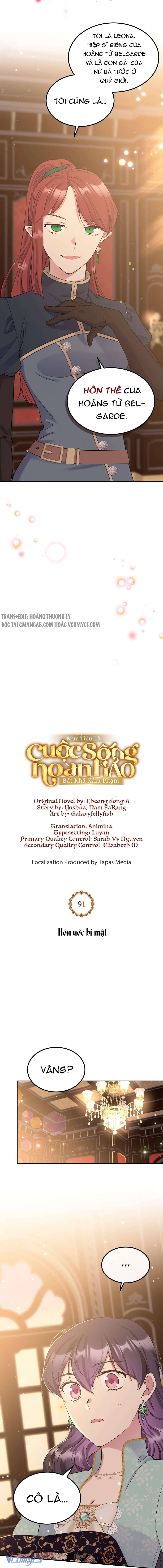 Mục Tiêu Là Cuộc Sống Hoàn Hảo Bất Khả Xâm Phạm Chapter 91 - Trang 4