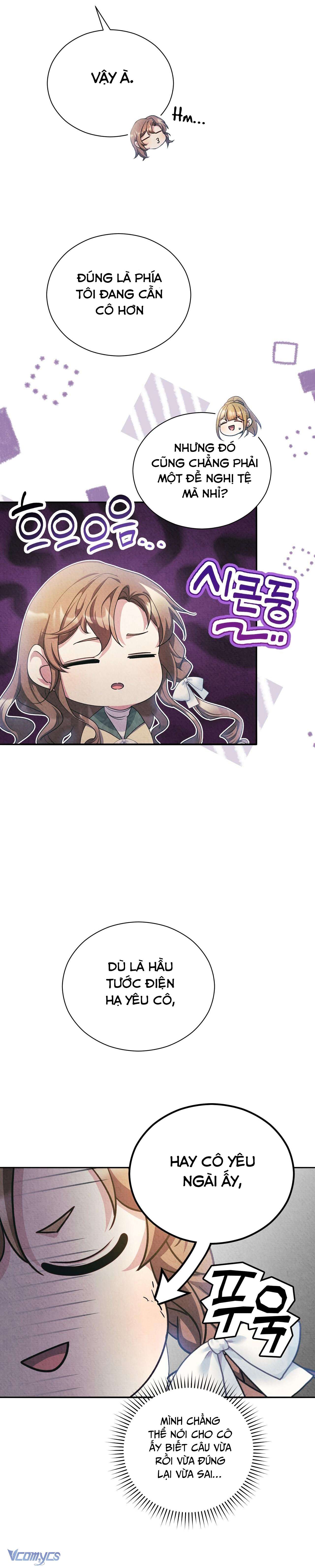 [18+] Hầu Tước Chính Trực Và Quý Cô Kiên Định Chapter 15 - Trang 3
