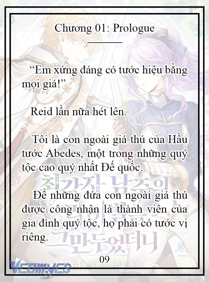 [Novel] Tôi Không Còn Là Đối Thủ Của Nam Chính Chap 1 - Trang 2