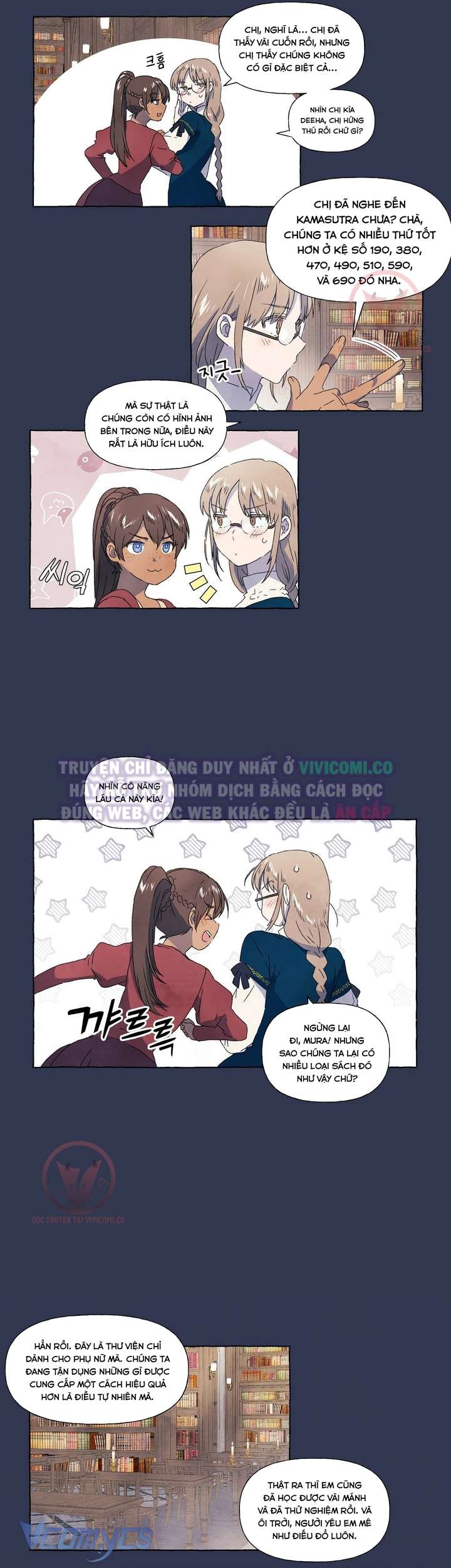 [18+] Chàng Sói Ngốc Và Nàng Thủ Thư Chapter 6 - Trang 3