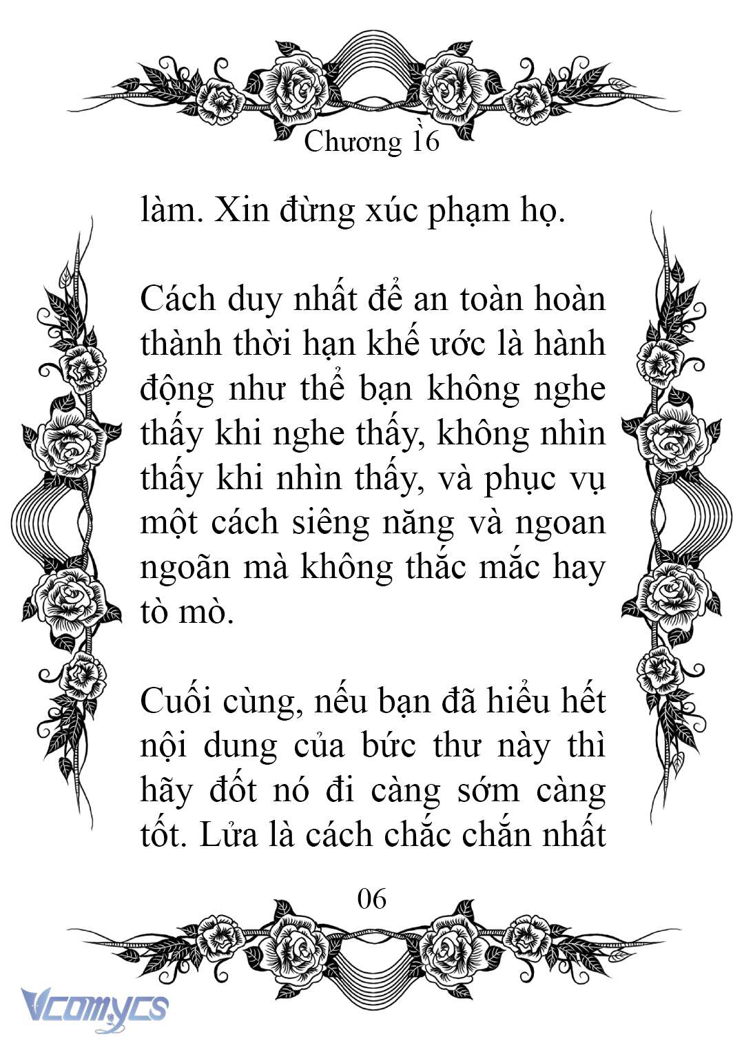 [Novel] Chào Mừng Đến Với Dinh Thự Hoa Hồng Chap 16 - Trang 2