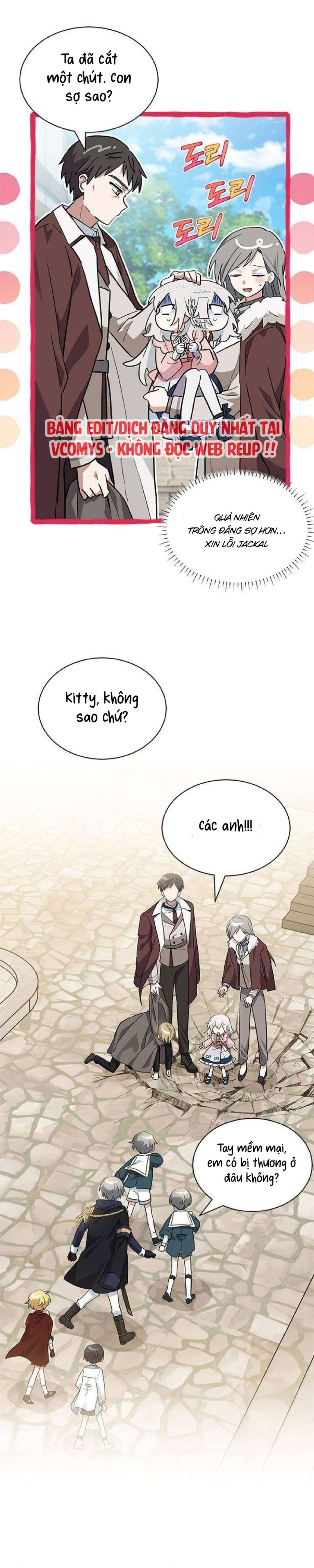 Mèo con được gia tộc sói nhận nuôi? Chapter 32 - Trang 3