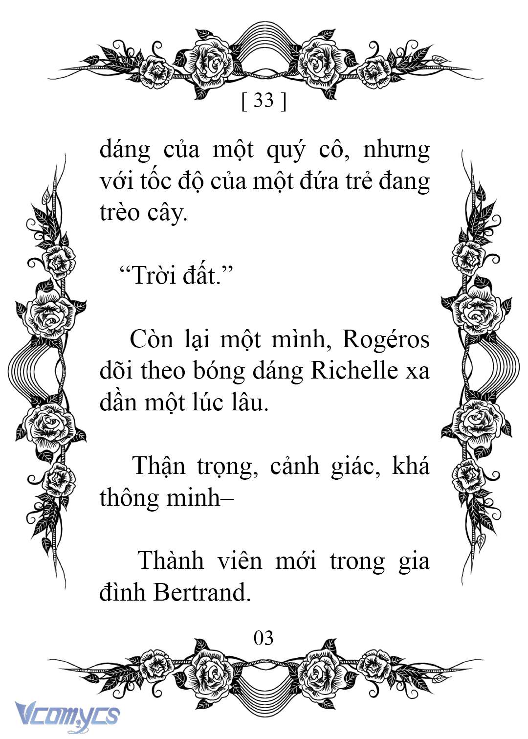 [Novel] Chào Mừng Đến Với Dinh Thự Hoa Hồng Chap 33 - Next Chap 34
