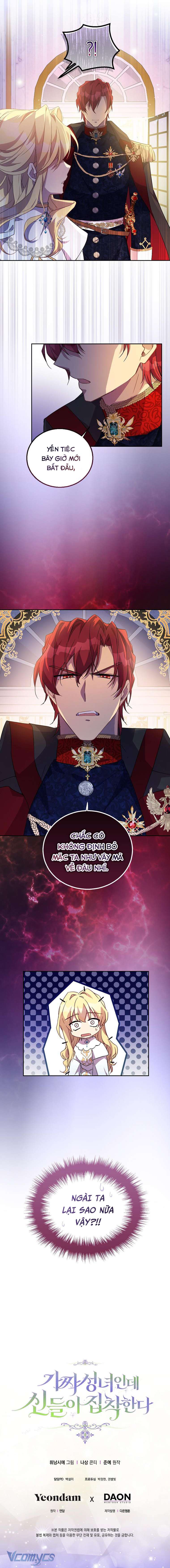 Tôi Là Thánh Nữ Giả Mạo Nhưng Các Vị Thần Lại Ám Ảnh Tôi Chapter 9 - Trang 3