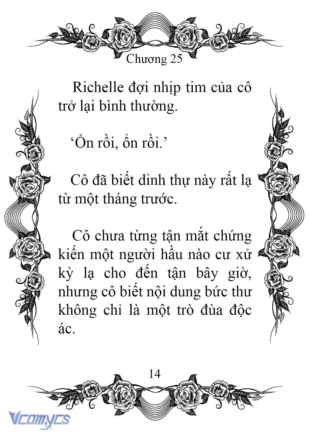 [Novel] Chào Mừng Đến Với Dinh Thự Hoa Hồng Chap 25 - Trang 2