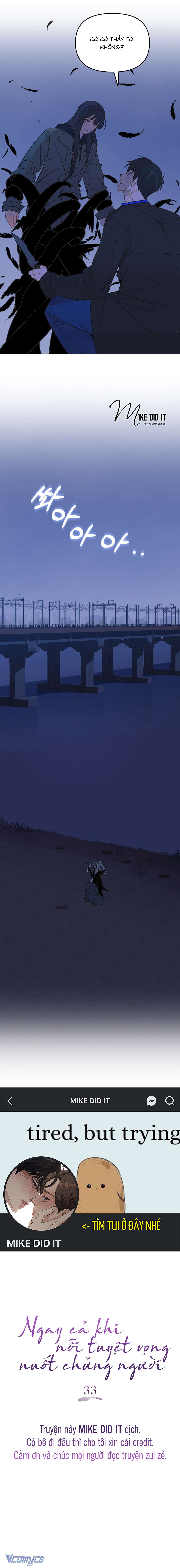 Ngay Cả Khi Nỗi Tuyệt Vọng Nuốt Chửng Người Chap 33 - Trang 3