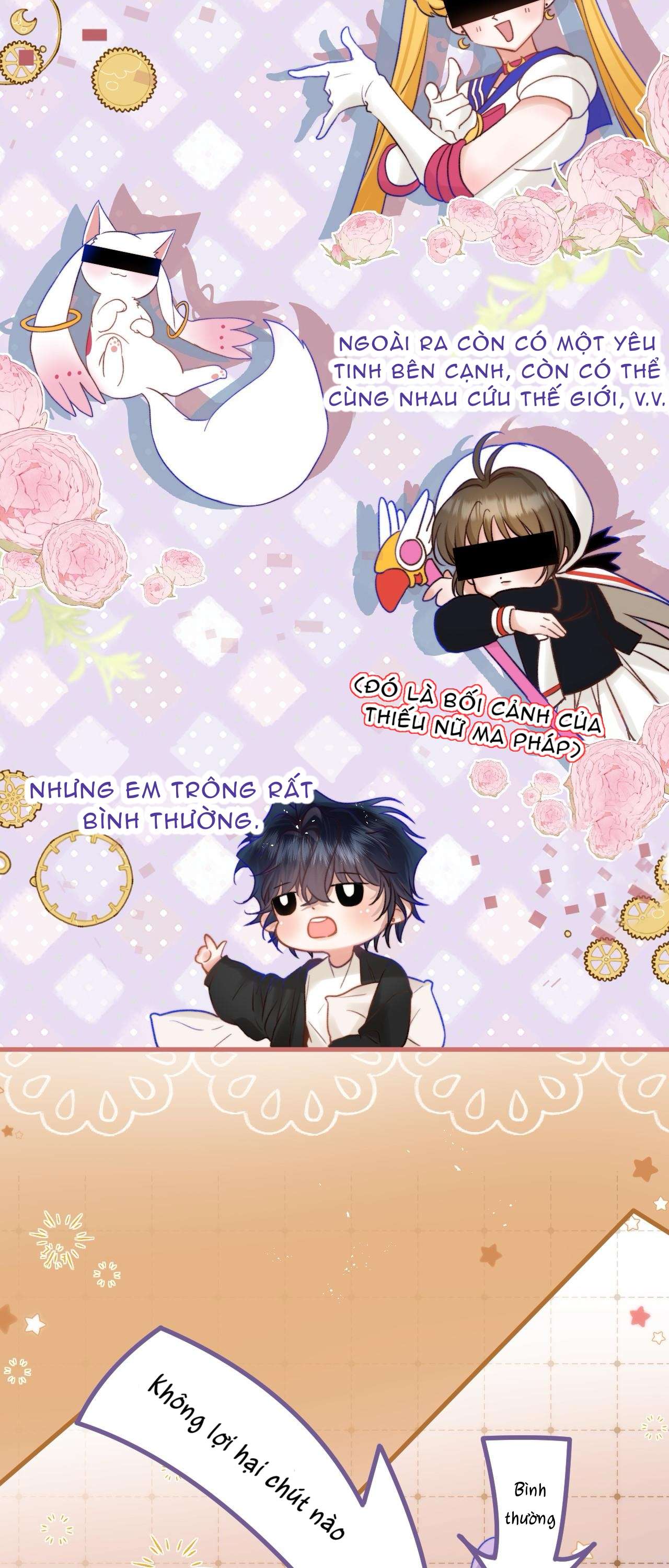 Nhặt Được Cô Phù Thủy Nhỏ Giờ Phải Làm Sao Đây? Chapter 3 - Trang 4