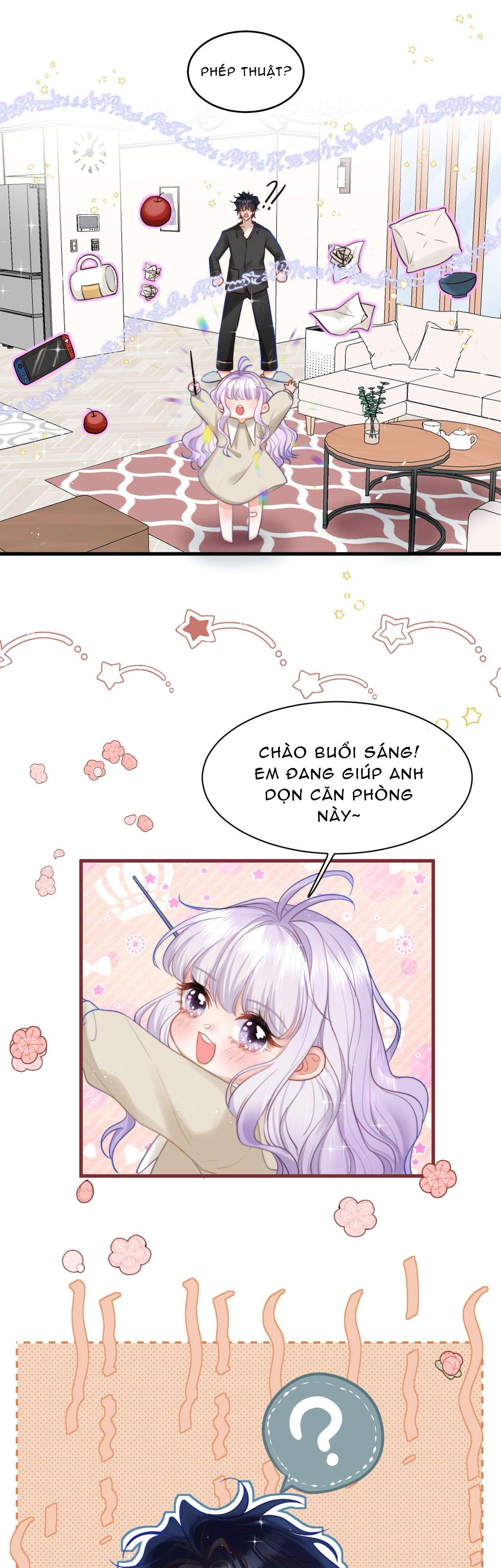 Nhặt Được Cô Phù Thủy Nhỏ Giờ Phải Làm Sao Đây? Chapter 3 - Trang 4