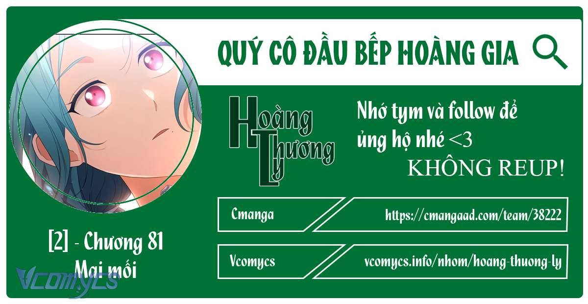 Quý Cô Đầu Bếp Hoàng Gia Chap 81 - Next Chap 82