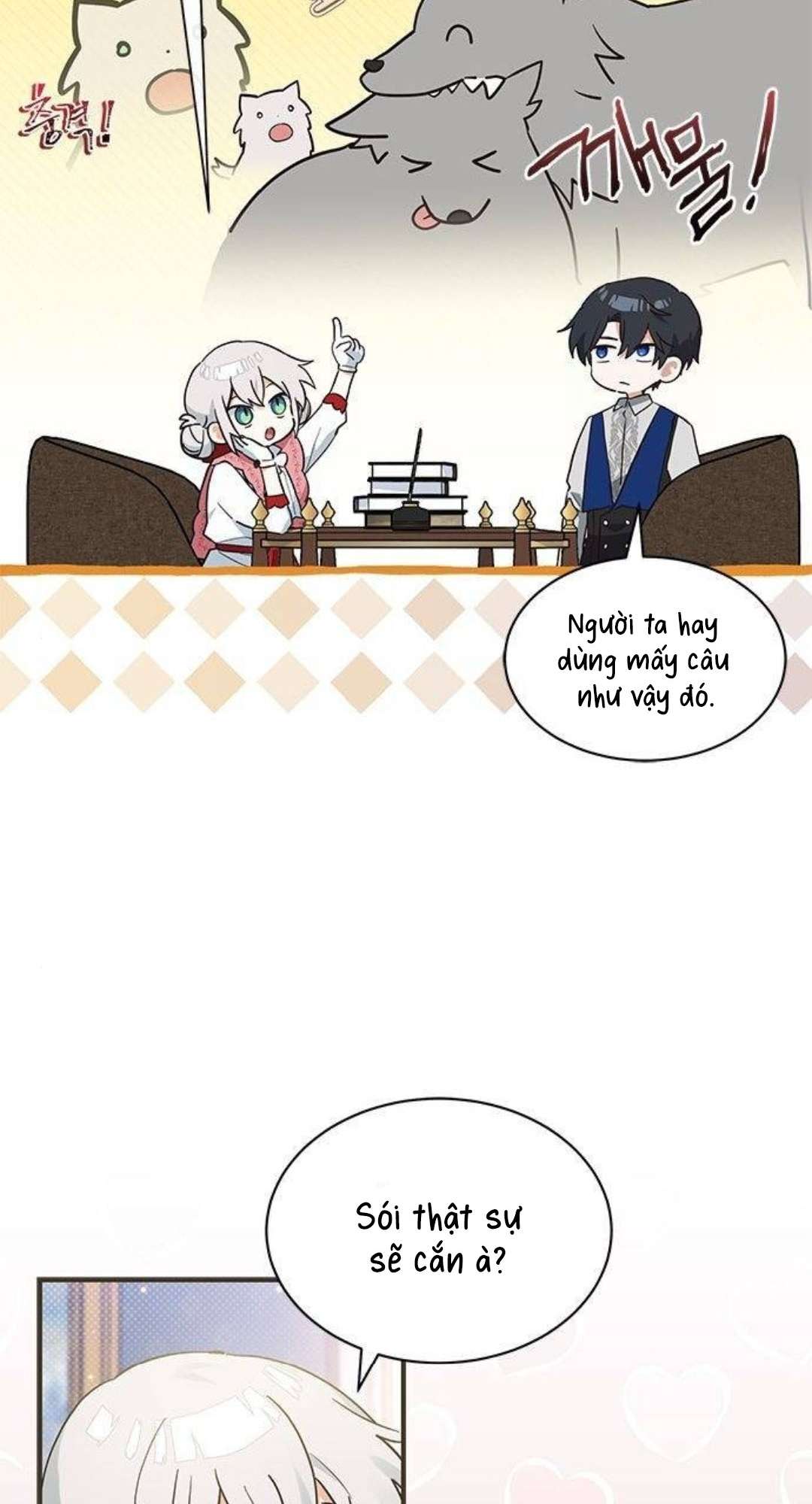 Mèo con được gia tộc sói nhận nuôi? Chapter 23 - Trang 3