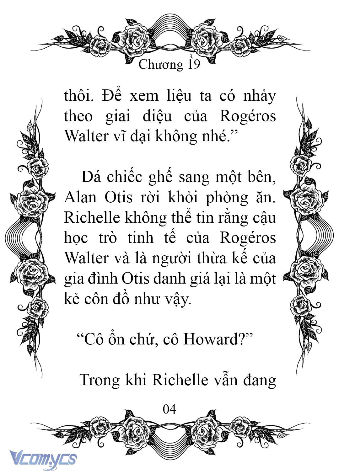 [Novel] Chào Mừng Đến Với Dinh Thự Hoa Hồng Chap 19 - Trang 2
