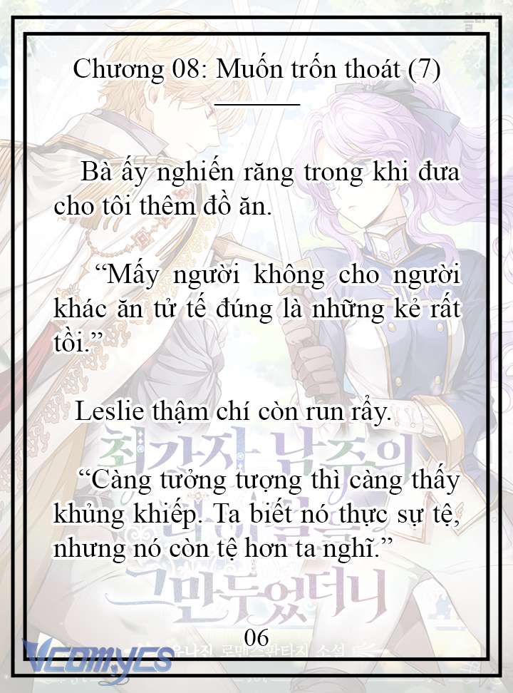 [Novel] Tôi Không Còn Là Đối Thủ Của Nam Chính Chap 8 - Trang 2