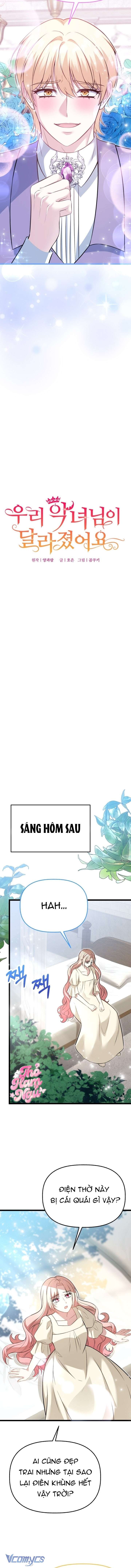 Nữ Phản Diện Đã Thay Đổi Chap 11 - Next Chap 12