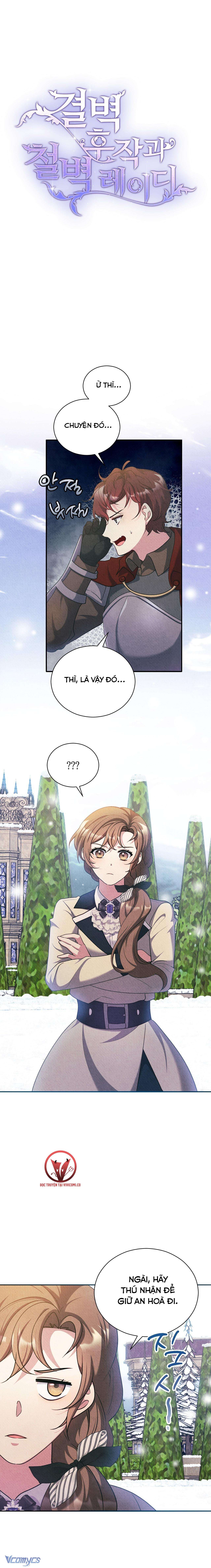 [18+] Hầu Tước Chính Trực Và Quý Cô Kiên Định Chapter 22 - Trang 3