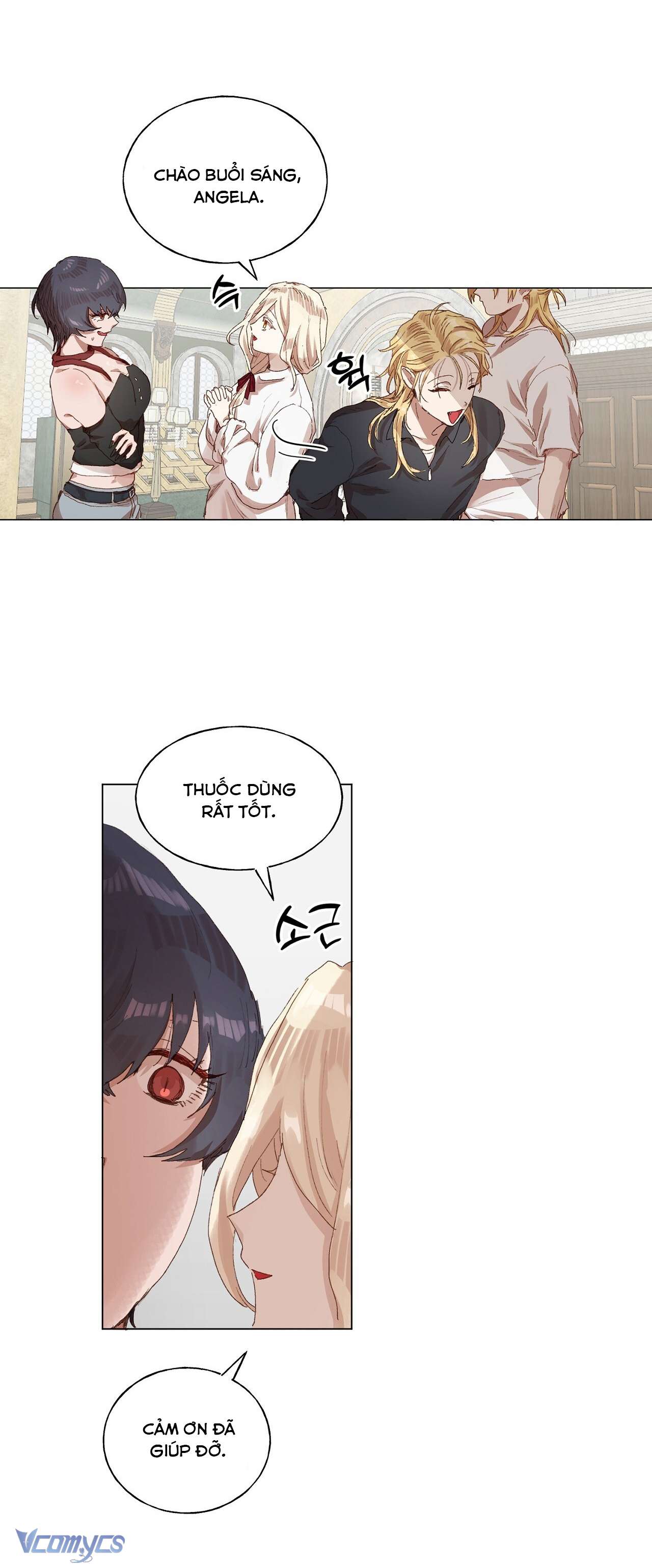 Cách một thánh nữ sa ngã sống cùng quỷ dữ Chap 17 - Trang 2