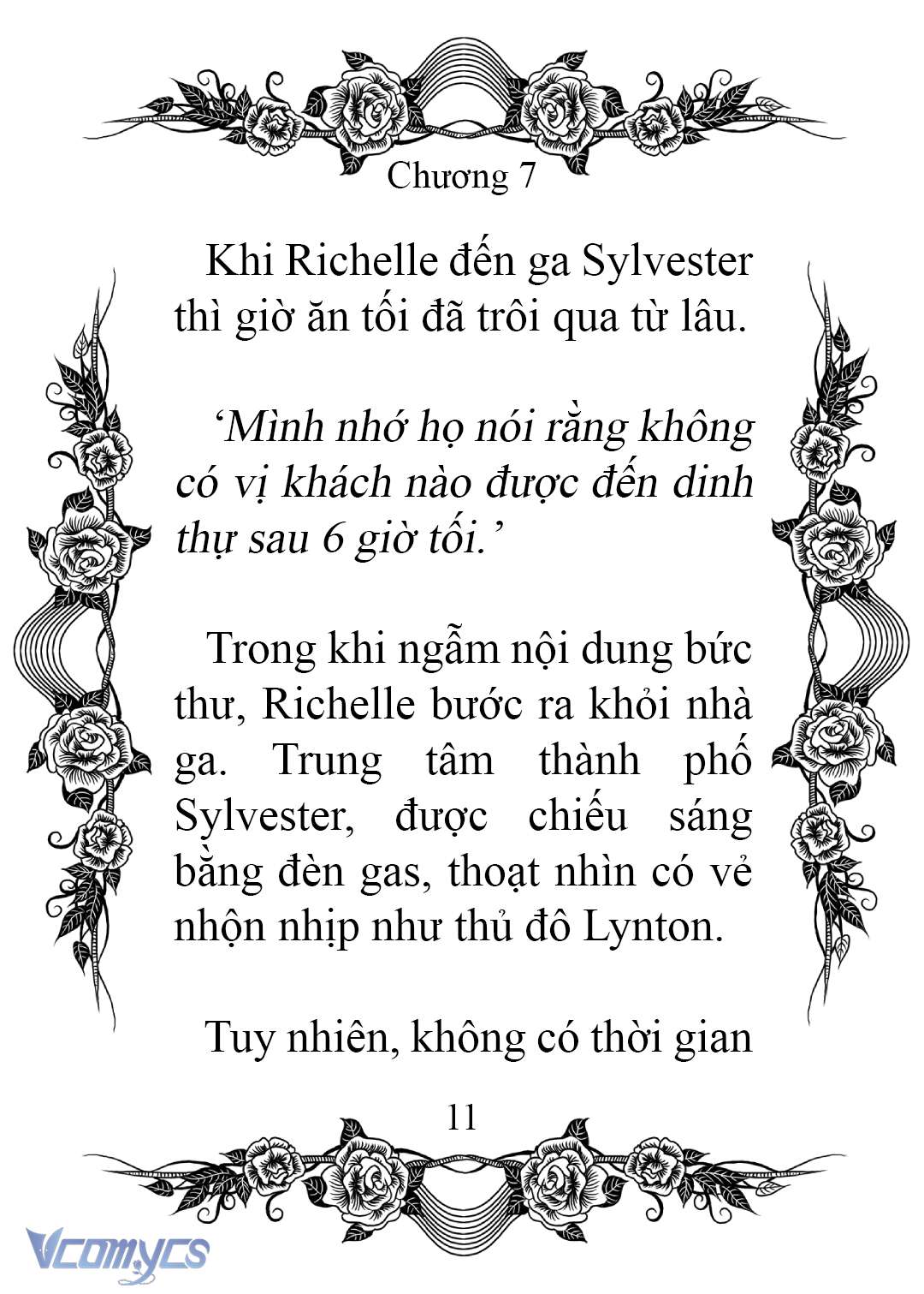 [Novel] Chào Mừng Đến Với Dinh Thự Hoa Hồng Chap 7 - Next Chap 8