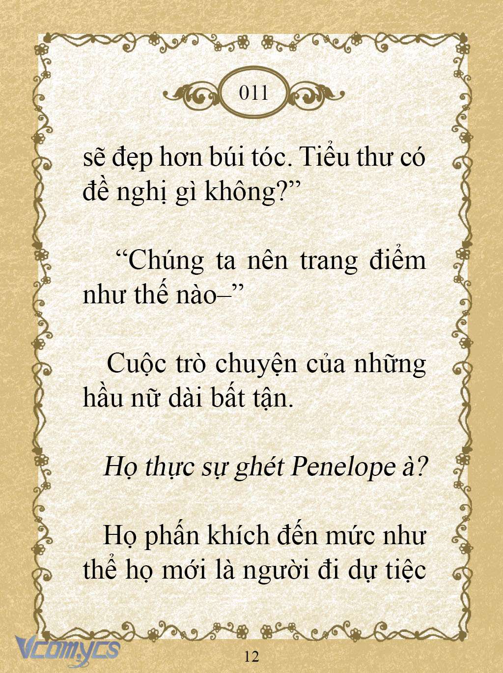 [Novel] Kẻ Phản Diện Được Định Phải Chết Chap 11 - Trang 2