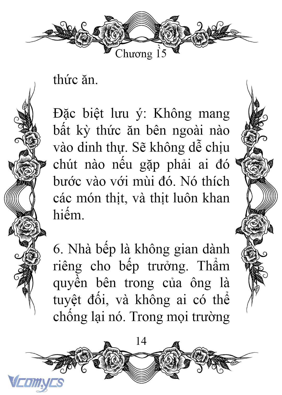 [Novel] Chào Mừng Đến Với Dinh Thự Hoa Hồng Chap 15 - Trang 2