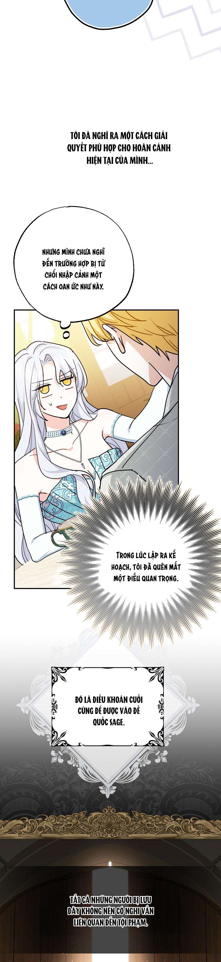 Vị Hôn Phu Phản Diện Cản Trở Con Đường Hoa Của Tôi Chap 3 - Trang 4