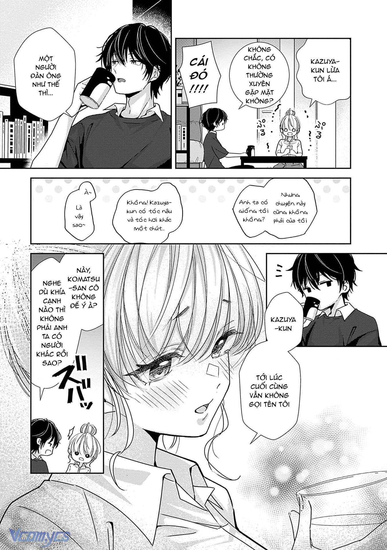 [18+]Bị Em Trai Nhà Bên Dụ Dỗ Rồi!!! Chap 1 - Trang 2