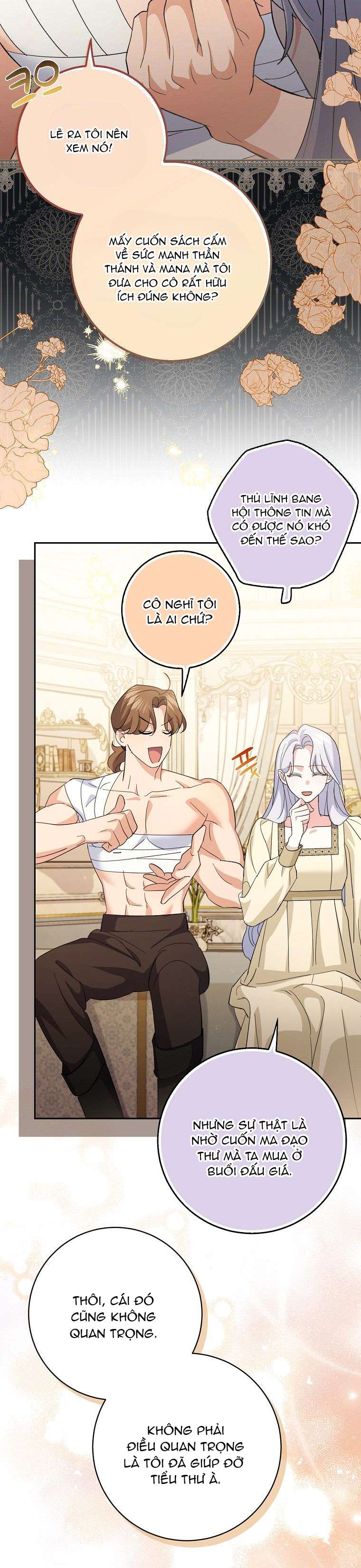 Vị Hôn Phu Phản Diện Cản Trở Con Đường Hoa Của Tôi Chap 15 - Trang 4