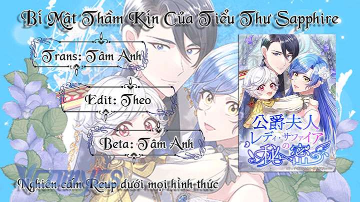 Bí Mật Thầm Kín Của Tiểu Thư Sapphire Chapter 3 - Trang 3