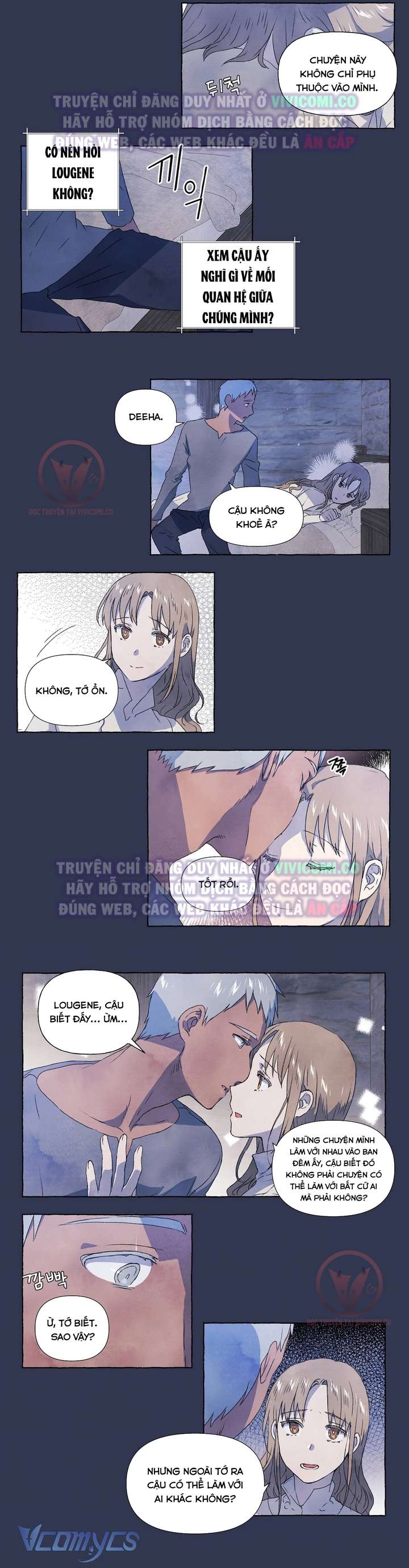 [18+] Chàng Sói Ngốc Và Nàng Thủ Thư Chapter 11 - Next Chapter 12