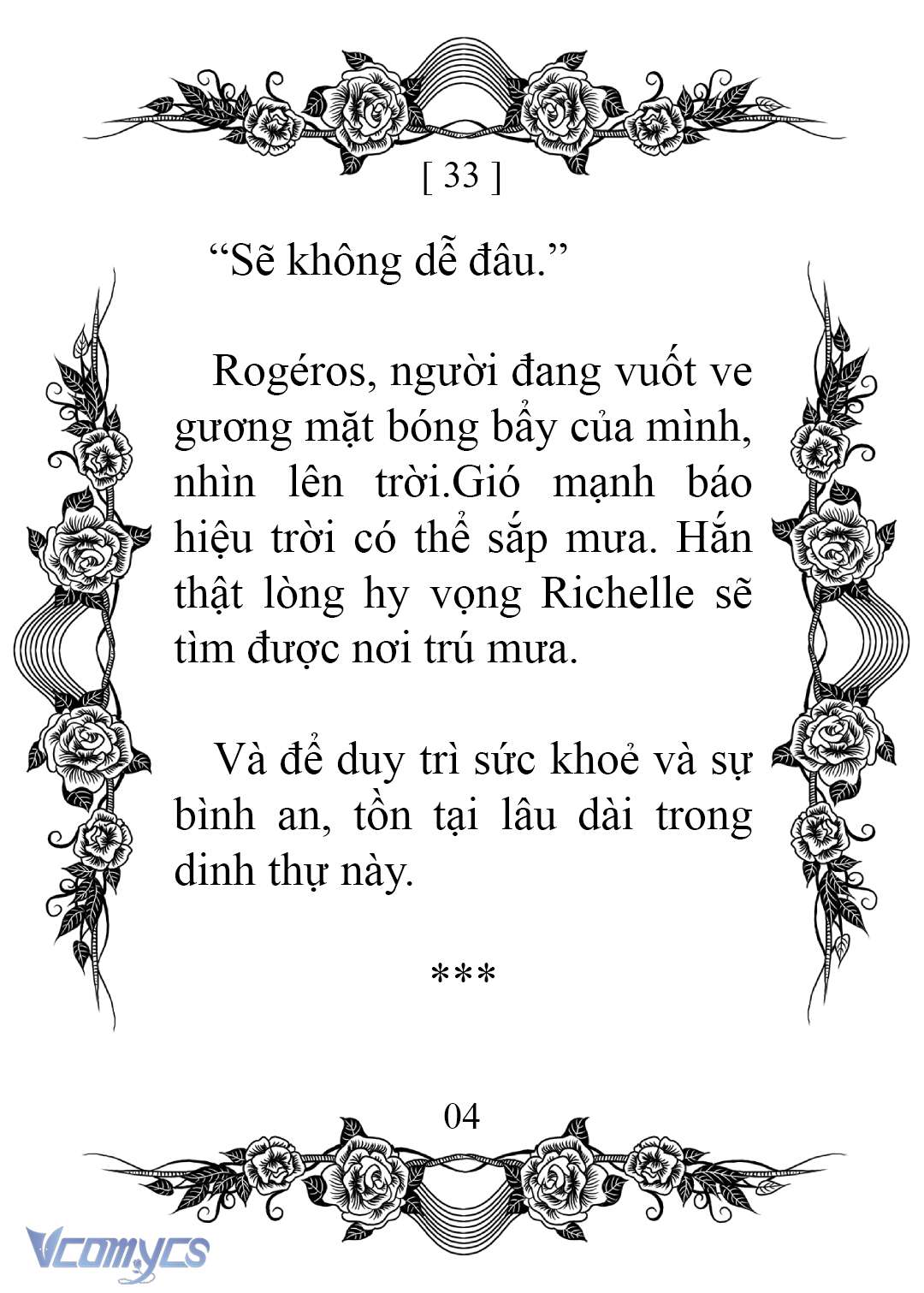 [Novel] Chào Mừng Đến Với Dinh Thự Hoa Hồng Chap 33 - Next Chap 34