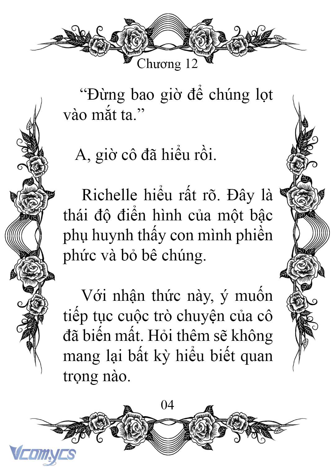[Novel] Chào Mừng Đến Với Dinh Thự Hoa Hồng Chap 12 - Trang 2