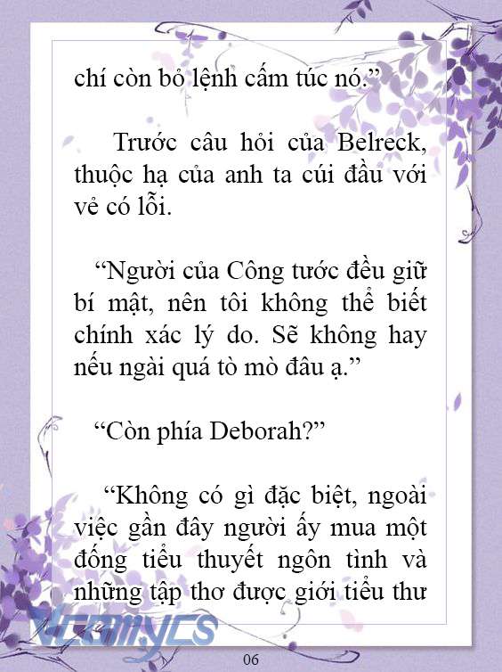 [Novel] Làm Ác Nữ Bộ Không Tốt Sao? Chap 8 - Trang 2