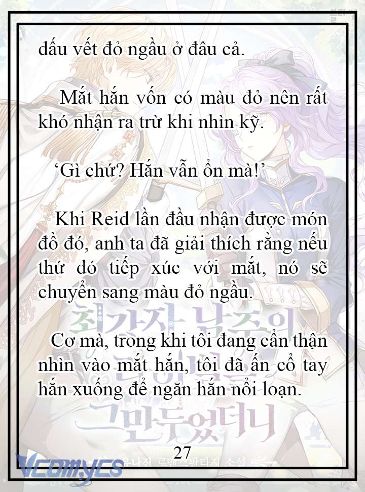 [Novel] Tôi Không Còn Là Đối Thủ Của Nam Chính Chap 16 - Trang 2