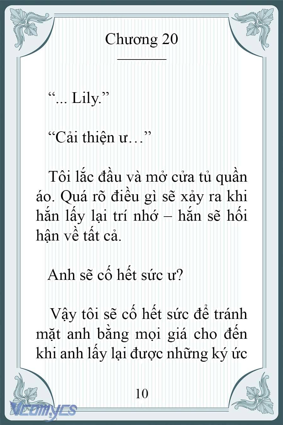 [Novel] Người Chồng Ghét Tôi Đã Mất Trí Nhớ Chap 20 - Trang 2