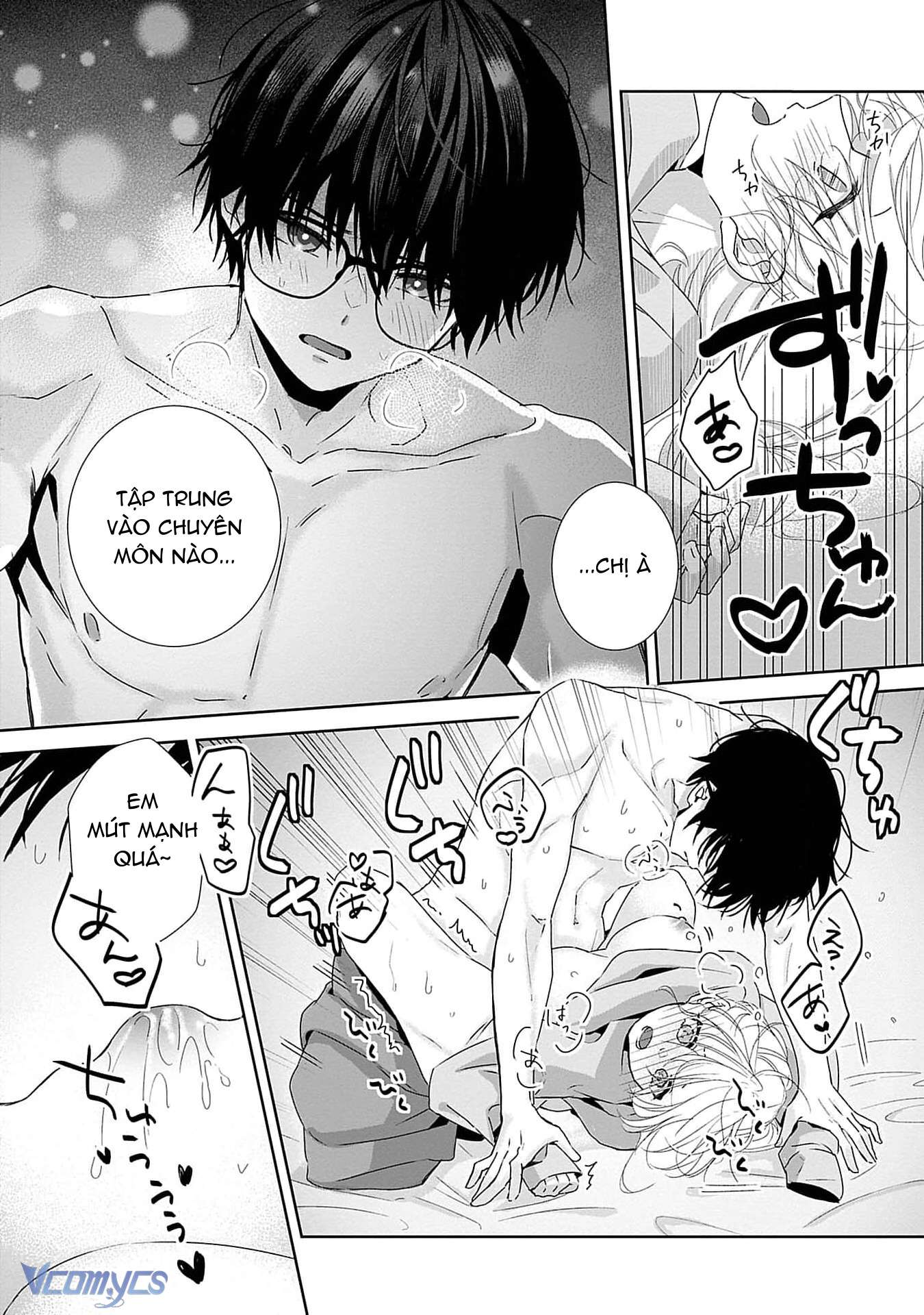 [18+]Bị Em Trai Nhà Bên Dụ Dỗ Rồi!!! Chap 7 - Trang 2